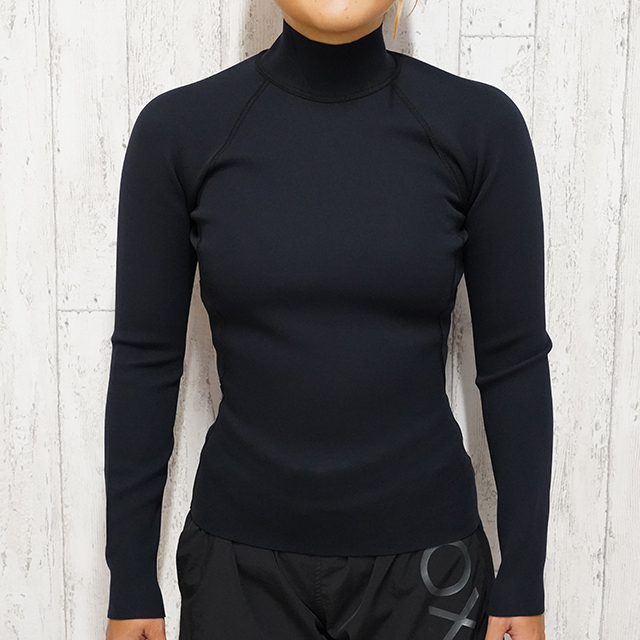 【着る魔法瓶】エアースキン ブラックメタリックス ロングスリーブ 長袖 （レディース） 防寒 ウェットスーツインナー ダイビング サーフィン