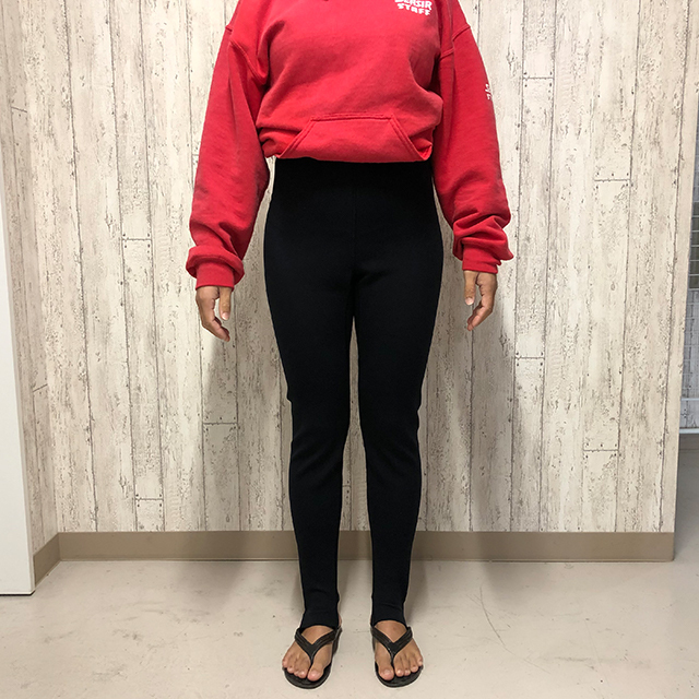 エアースキン】ブラックメタリックス ロングパンツ レディース(S、M、L