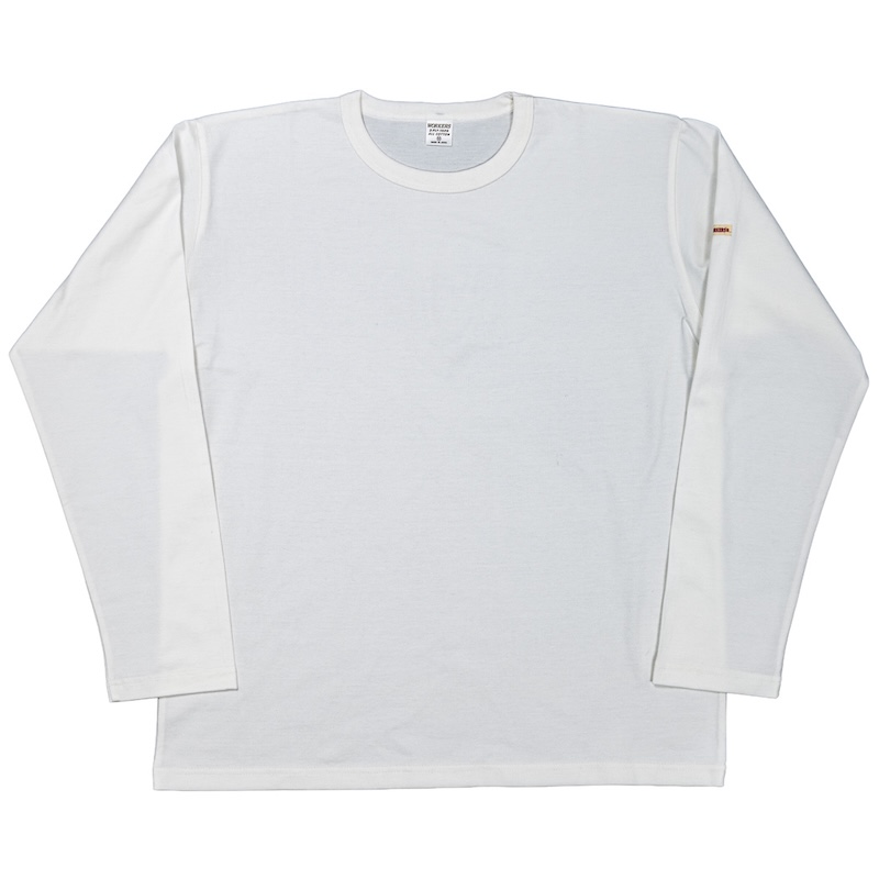 2-PLY Tee Long Sleeve White
