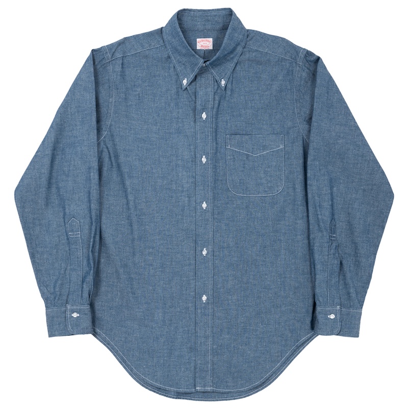 6 Button BD 5oz Chambray