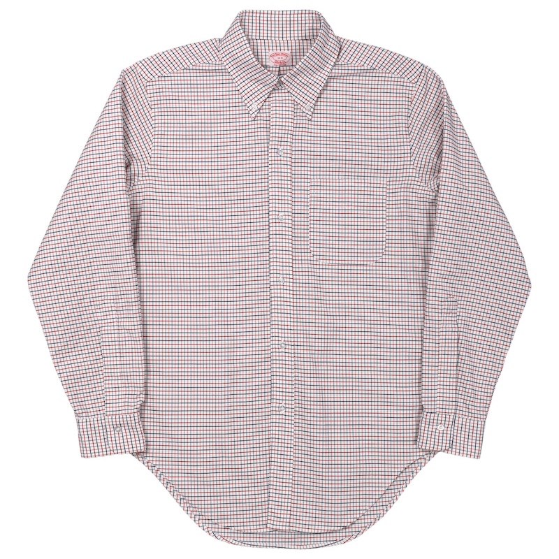 6 Button BD 5.5oz Supima OX Windowpane