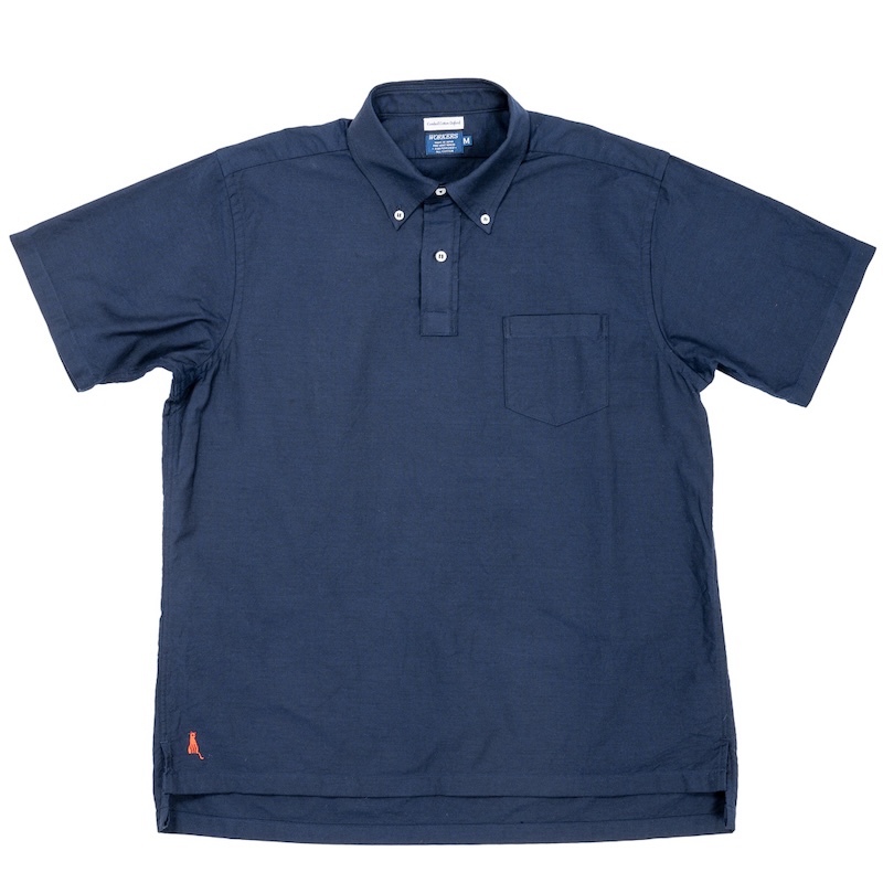 WORKERS] BD Polo / 5oz Blue OX【UNCLE JOHN】通販