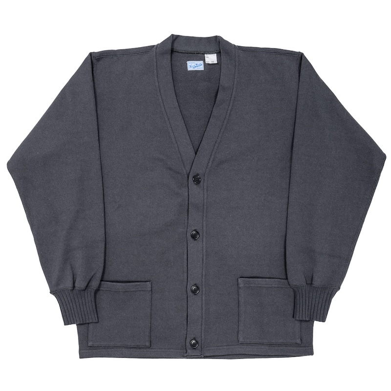 Cotton Cardigan sweater Faded Black