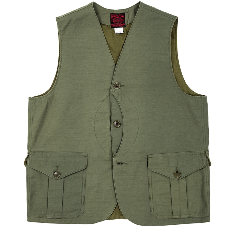Cruiser Vest 24AW Reversed Sateen OD