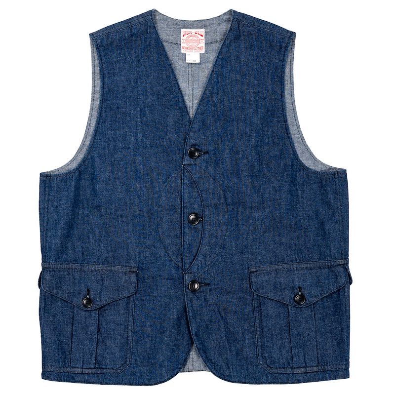 Cruiser Vest 25SS 7oz Denim