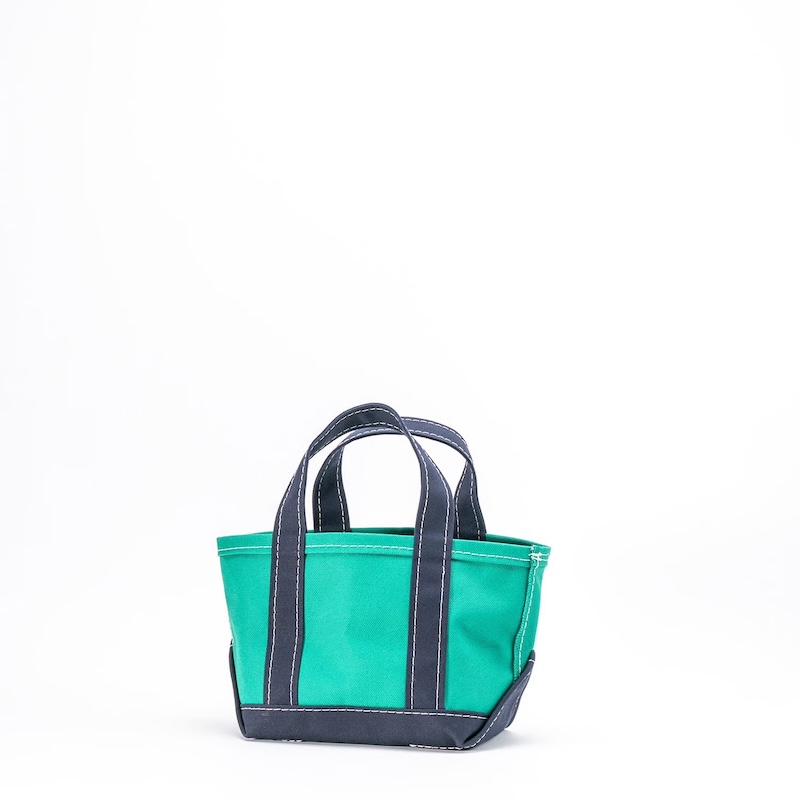 Deluxe Tote mini, Green×Navy