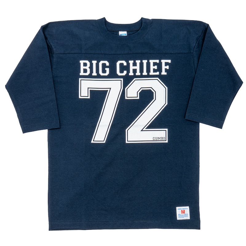 Football Tee (26SS) Big Chief Navy