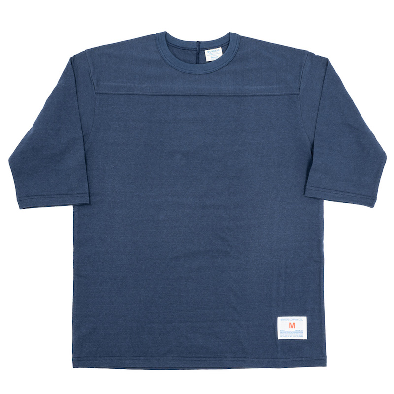 Football Tee Plain Navy-2021