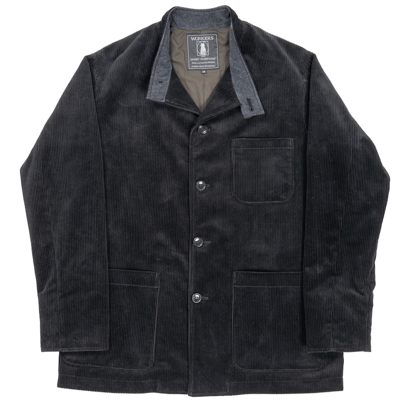 Forestier 26AW Heavy Corduroy Black