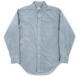 6 Button BD 5oz Corduroy Sky Blue
