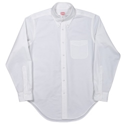 7 Button BD San Joaquin Cotton OX White