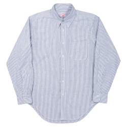 7 Button BD Stripe OX Blue