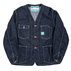 Engineer JKT 8oz Pure Indigo Denim