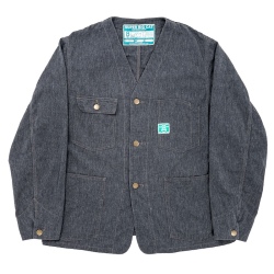Engineer JKT Black Chambray