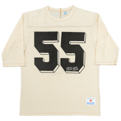 Football Tee 55 Oatmeal