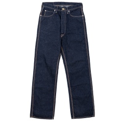 Lot.815 Work Pants 12oz Grey Back Indigo Herringbone