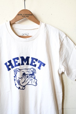 MIXTA Printed Tee HEMET Natural-1