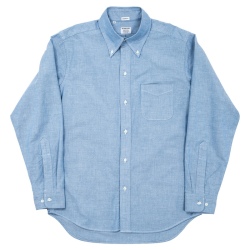 Modified 6 Button BD Supima OX Blue Pale