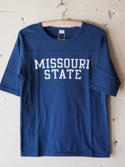 PINE TREE 七分 T-Shirt Missouri-Navy