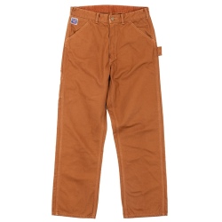 SUPER BIG CAT Work Pants 9.5oz Brown Duck