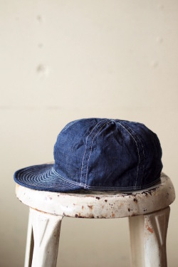 TCB jeans 40's Cap Denim / Army Air Force Mechanicman Cap-1