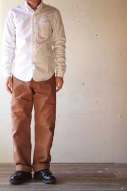 TCB jeans Carpenter Pants Brown Duck-1