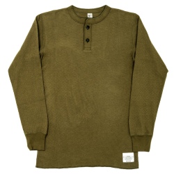 Thermal Henley Neck HONEYCOMB THERMAL OD