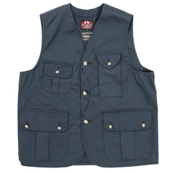 W&G Vest Heavy Ventile Navy