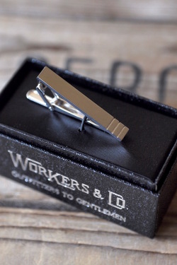 WORKERS Tie Clip Stripe-1