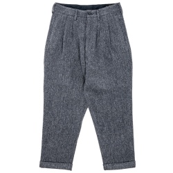 WORKERS Trousers Wool×Cotton Tweed