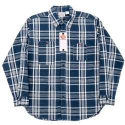 Yama-Poke Work Shirt India Check