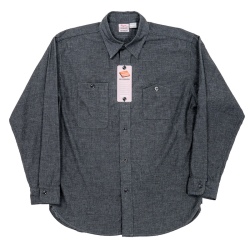 Yama-Poke Work Shirt Smoky Chambray