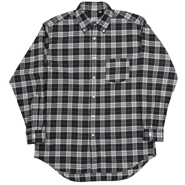 1piu1uguale3 BIG CHECK SHIRT ビッグシルエット 4 1piu1uguale3 BIG CHECK SHIRT ビッグシルエット 4 - メルカリ