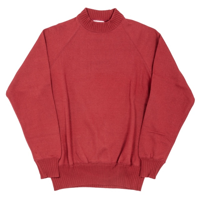 WORKERS] Cotton Raglan Sweater (2024A/W) / Burgundy【UNCLE JOHN】通販