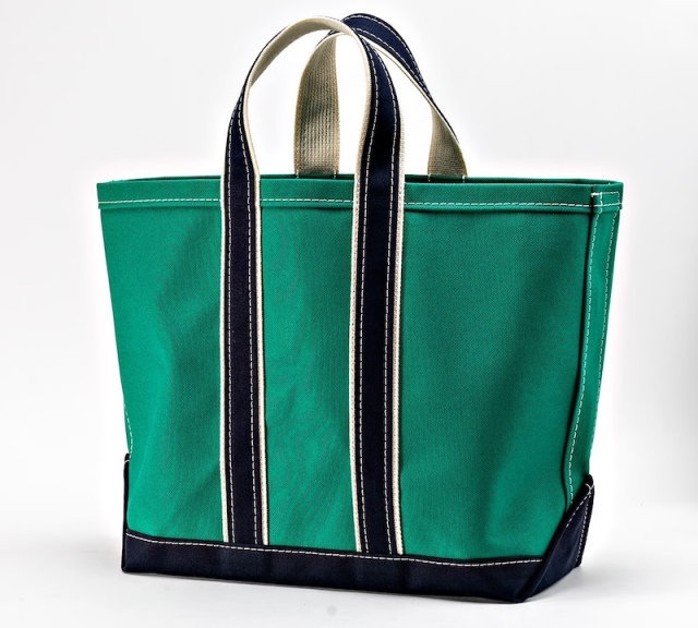 WORKERS] Deluxe Tote Bag / Green Body x Navy Handle【UNCLE JOHN】通販