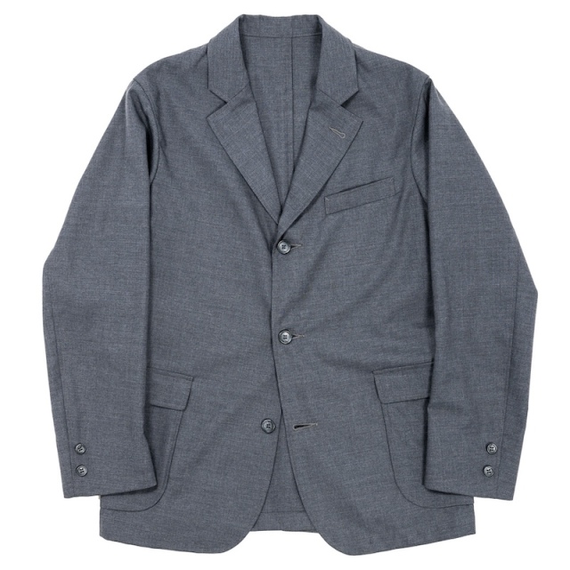 美品/WORKERS/IVY BLAZER/GREY WORKERS] IVY Blazer(25S/S)/ 6.3oz Combat Wool Tropical, Grey