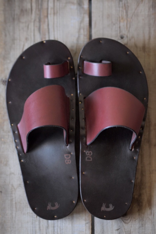 JUTTA NEUMANN] ALICE, Burgundy Latigo Leather / Birken Sole【UNCLE