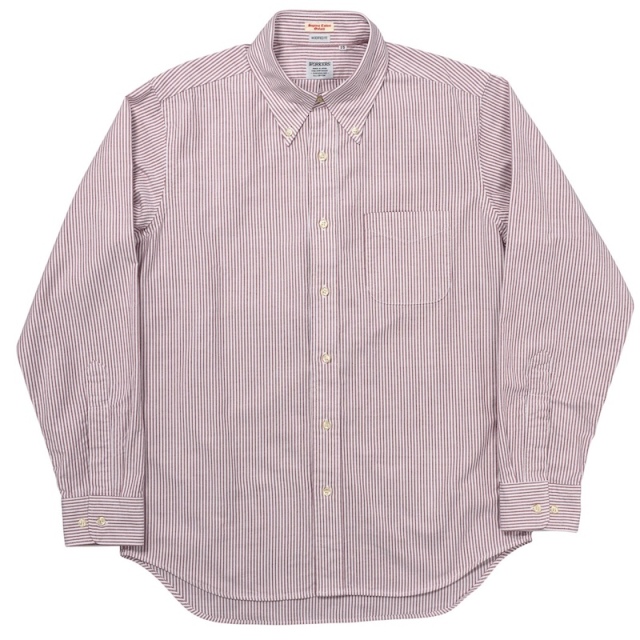 WORKERS] Modified BD Shirt (2024 S/S) / 5.5oz Red Stripe