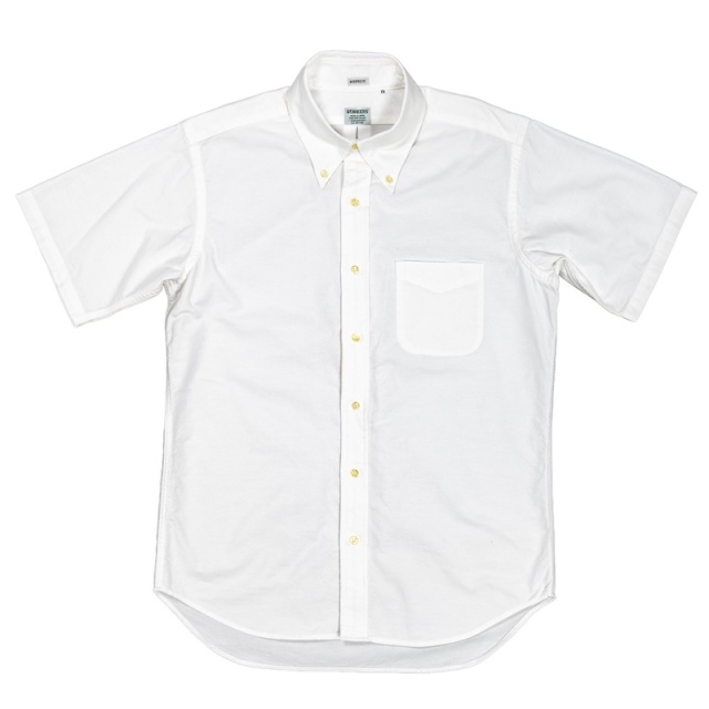 WORKERS] Modified Short Sleeve BD / 5oz OX, White【UNCLE JOHN】通販