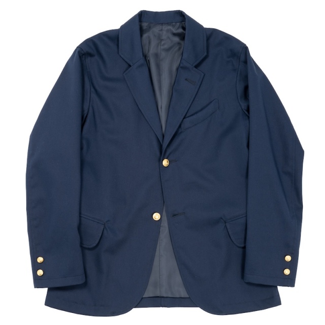WORKERS] Moonglow Blazer / Wrinkle-Resist Chino, Navy【UNCLE JOHN