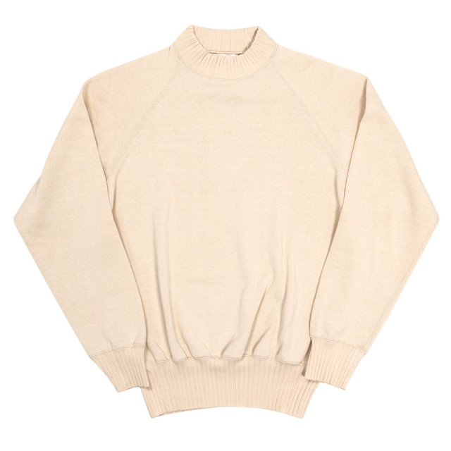 WORKERS] Raglan Cotton Sweater (2023) / White【UNCLE JOHN】通販