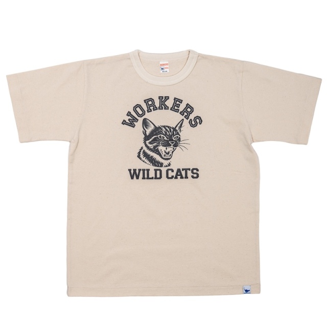 WORKERS] WILD CAT Tee / ECRU【UNCLE JOHN】通販