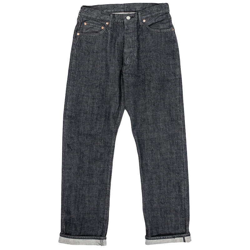 Lot.801 Straight Jeans Black Denim