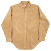 6 Button BD 5oz Corduroy Light Beige