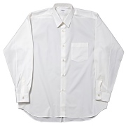 BOX SHIRT White Poploin