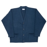 Cotton Relax Cardigan Navy