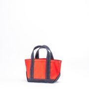 Deluxe Tote mini, Red×Navy