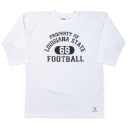 Football Tee (26SS) LOUISIANA White