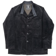 Forestier 26AW Heavy Corduroy Black