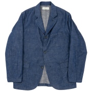 Lounge JKT 25AW 8oz GR Back Denim